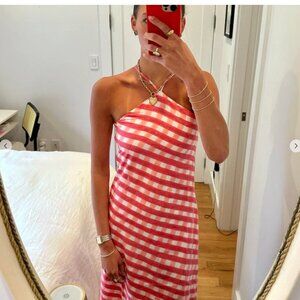 Hot Pink Gingham dress